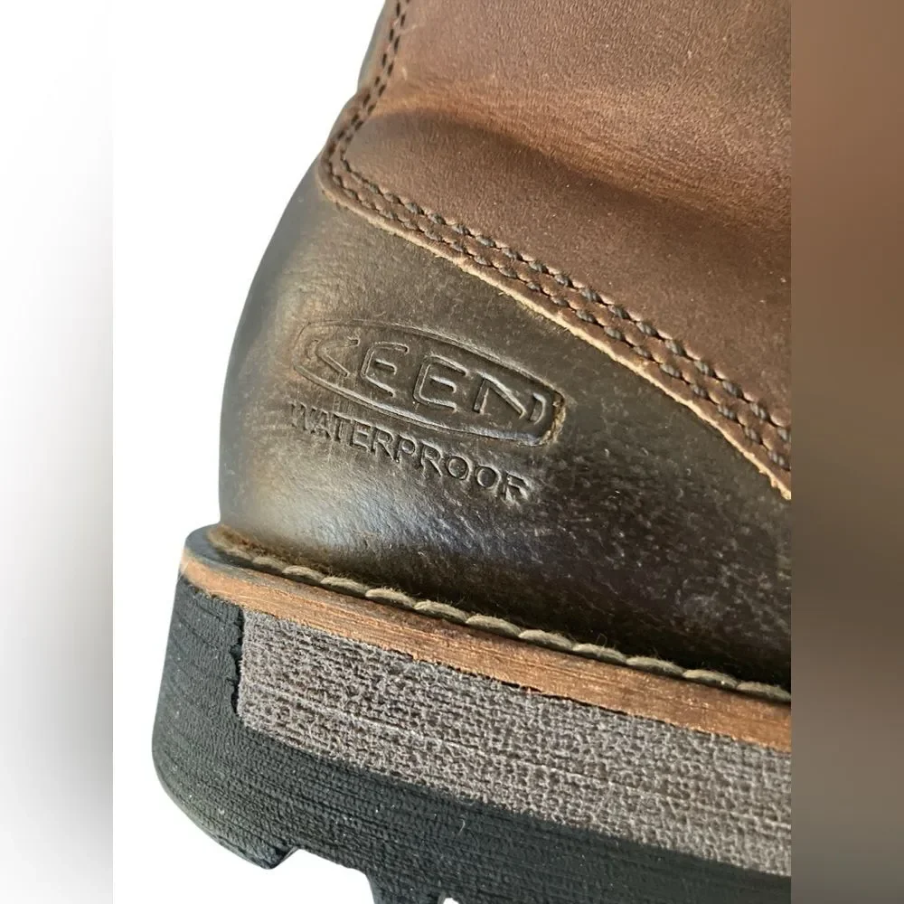 Keen Men's The Slater Waterproof Boot Size 8 Hiking Winter Hunting Insulated